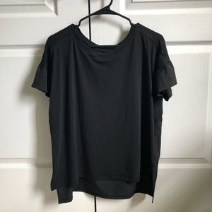 black champion athletic shirt